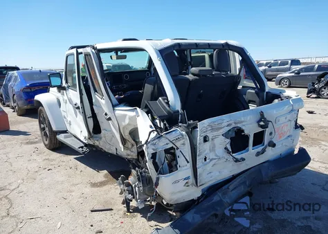 2021 Jeep Wrangler 4Xe Unlimited Sahara 4X4 из США, поврежденный, VIN 1C4JJXP62MW724232